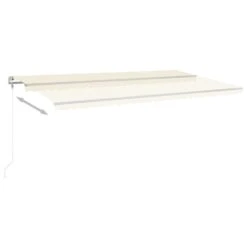 VIDAXL Auvent Manuel Rétractable Avec Led 600x350 Cm Crème -VIDAXL || SuperFish || Konstsmide Soldes Boutique 6426ddb3c04e31.54794028