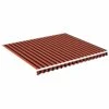 VIDAXL Tissu De Remplacement Pour Auvent Orange Et Marron 4x3,5 M 1 VIDAXL Tissu De Remplacement Pour Auvent Orange Et Marron 4x3,5 M -VIDAXL || SuperFish || Konstsmide Soldes Boutique 6426ddce6c3328.78007338