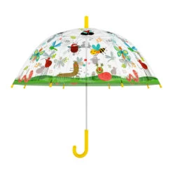 ESSCHERT DESIGN Parapluie Enfant Transparent Insectes