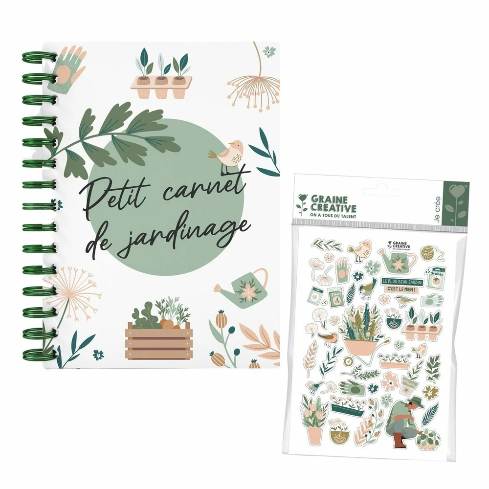 Carnet De Jardinage + Stickers Jardin 3 Carnet De Jardinage + Stickers Jardin