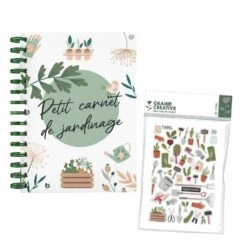 Carnet De Jardinage + Stickers Potager