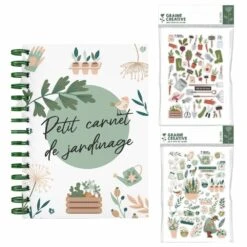 Carnet De Jardinage + Stickers