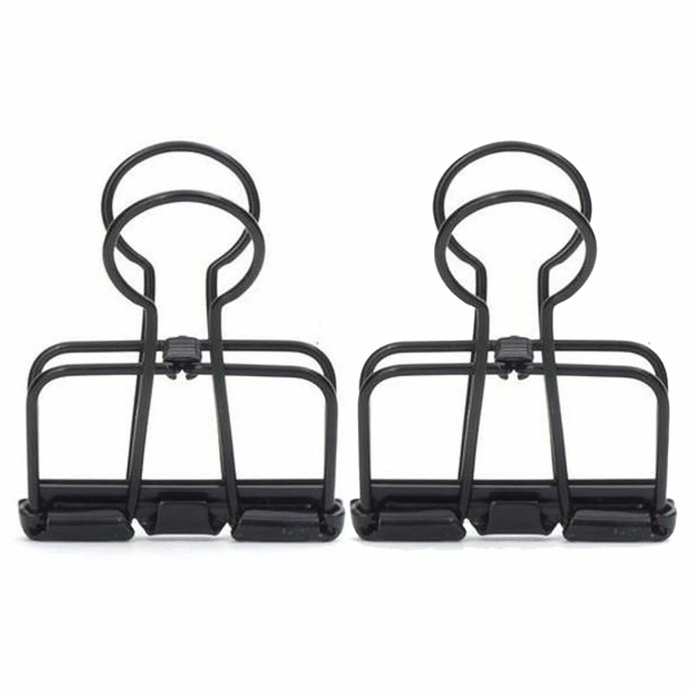 KIKKERLAND 12 Pinces Double-clip Noires 4 Cm 3 KIKKERLAND 12 Pinces Double-clip Noires 4 Cm