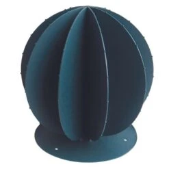 Cactus Métal Boule ø 30 Cm - Gris Anthracite