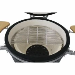 Barbecue Charbon En Céramique. Kamado ø 57cm. Avec Chariot. Garde Au Chaud. Récupérateur De Cendre Et Housse. Tablettes Rétractables -VIDAXL || SuperFish || Konstsmide Soldes Boutique 64467a61c366a6.82587565