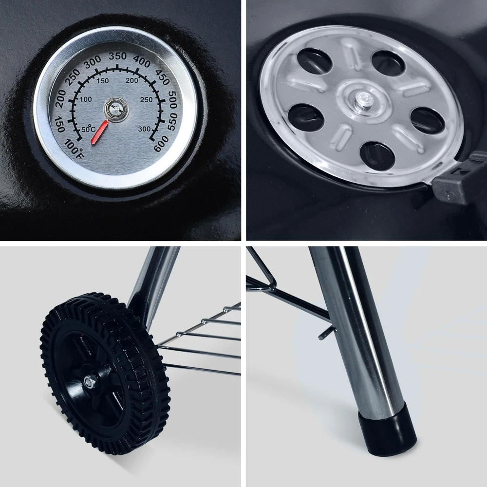 Barbecue Charbon De Bois Georges + Mallette D'ustensiles 18 Accessoires 6 Barbecue Charbon De Bois Georges + Mallette D'ustensiles 18 Accessoires – Image 4