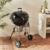 Barbecue Premium Charbon De Bois ø57cm. Charles + Accessoires - Noir émaillé. Avec Grille Amovible. Aérateurs. Fumoir. Récupérateur -VIDAXL || SuperFish || Konstsmide Soldes Boutique 64467a6929d9d4.71259035