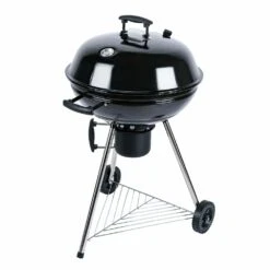 Barbecue Charbon De Bois ø57cm - Georges - Noir émaillé. Barbecue Avec Aérateurs. Émaillé. Fumoir. Récupérateur De Cendres -VIDAXL || SuperFish || Konstsmide Soldes Boutique 64467a6cc0dc71.54852503