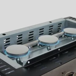 Plancha Au Gaz 3 Feux - Porthos 3 Brûleurs - 7.5 Kw. Barbecue. Cuisine Extérieure. Grande Plaque émaillée. Inox -VIDAXL || SuperFish || Konstsmide Soldes Boutique 64467a84cf3d22.52264298