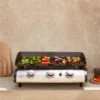 Plancha Au Gaz 3 Feux - Porthos 3 Brûleurs - 7.5 Kw. Barbecue. Cuisine Extérieure. Grande Plaque émaillée. Inox -VIDAXL || SuperFish || Konstsmide Soldes Boutique 64467a84f12299.94752168