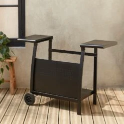 Desserte Pour Plancha Au Gaz - Chariot Porthos 3 Brûleurs - Chariot Barbecue Noir. Cuisine Extérieure. Roulettes -VIDAXL || SuperFish || Konstsmide Soldes Boutique 64467b2dbd9df4.30451417