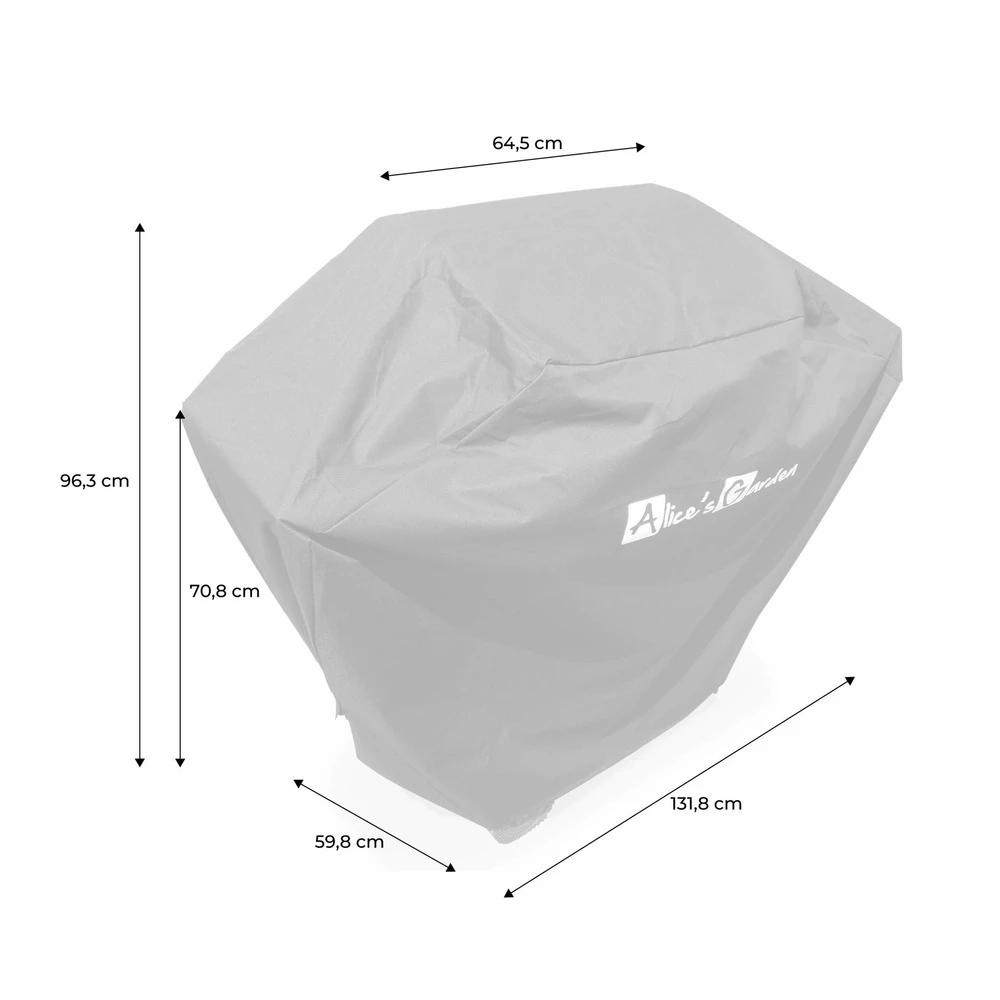 Housse En Polyester Et Pvc Pour Barbecues Au Gaz Athos. Bazin 4. Richelieu 3. Treville 3 Et 4 7 Housse En Polyester Et Pvc Pour Barbecues Au Gaz Athos. Bazin 4. Richelieu 3. Treville 3 Et 4 – Image 5