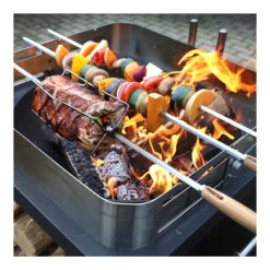 Cadre Et Porte Brochettes Acier Inoxydable Churrasco Morso -VIDAXL || SuperFish || Konstsmide Soldes Boutique 6447c8abecc747.91892231