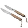 Morso Culina - Set De Couteau à Steak Avec Manche Bois - 2 Pièces