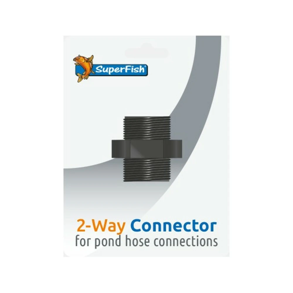SuperFish Pond 2 Sorties Connector Blister 1 Pc 3 SuperFish Pond 2 Sorties Connector Blister 1 Pc