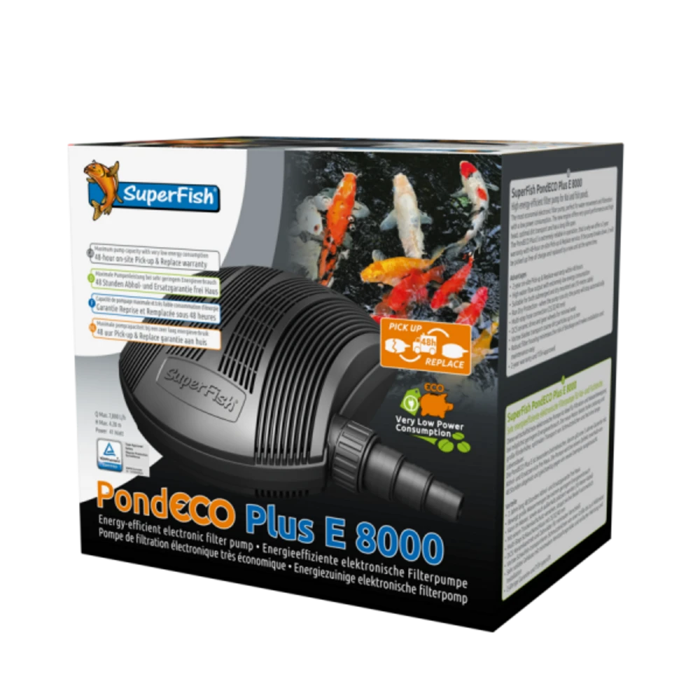 SuperFish Pond Eco Plus E 8000 (7800 L/h) 3 SuperFish Pond Eco Plus E 8000 (7800 L/h)