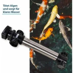 Aquaforte Acier Inox Suv-772 Uv-c 72w -VIDAXL || SuperFish || Konstsmide Soldes Boutique 64496be0d779c6.28853197