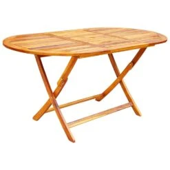 VIDAXL Ensemble De Jardin Pliable En Acacia -VIDAXL || SuperFish || Konstsmide Soldes Boutique 64498681cd3735.73782182