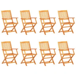 VIDAXL Ensemble De Jardin Pliable En Acacia -VIDAXL || SuperFish || Konstsmide Soldes Boutique 64498682287c29.11153350