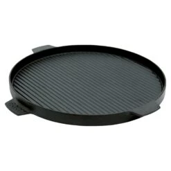BIG GREEN EGG - Plancha Ronde En Fonte Réversible Big Green Egg 2XL/XL/L