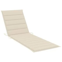 VIDAXL Chaise Longue De Jardin Avec Table Et Coussin Pin Imprégné -VIDAXL || SuperFish || Konstsmide Soldes Boutique 64535321801388.39028877