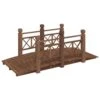 VIDAXL Pont De Jardin Avec Garde-corps 150x67x56cm Bois Massif épicéa -VIDAXL || SuperFish || Konstsmide Soldes Boutique 6455494134acf5.73584730