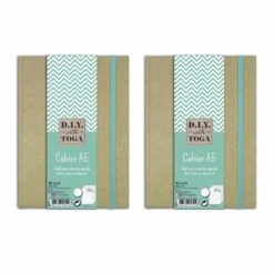 2 Cahiers A5 Kraft Pour Bullet Journal - 192 Pages