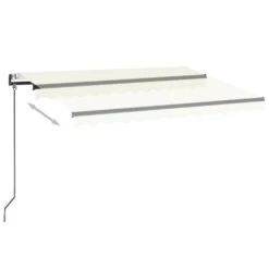 VIDAXL Auvent Automatique Avec Capteur De Vent Et Led 350x250 Cm Crème -VIDAXL || SuperFish || Konstsmide Soldes Boutique 645657d5a7bdc1.28280406