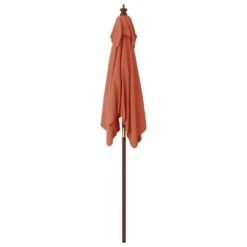 VIDAXL Parasol De Jardin Avec Mât En Bois Terre Cuite 198x198x231 Cm 12 VIDAXL Parasol De Jardin Avec Mât En Bois Terre Cuite 198x198x231 Cm -VIDAXL || SuperFish || Konstsmide Soldes Boutique 645801ebc82447.47101964