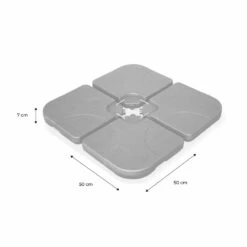 Dalle Pour Parasol à Lester - 50x50cm - 16 Kgs Une Fois Remplie - Pieds. Socle Poids Pour Fixer Votre Parasol 11 Dalle Pour Parasol à Lester - 50x50cm - 16 Kgs Une Fois Remplie - Pieds. Socle Poids Pour Fixer Votre Parasol -VIDAXL || SuperFish || Konstsmide Soldes Boutique 645801fc36f596.36712291