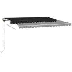 VIDAXL Auvent Manuel Rétractable Avec Led 400x300 Cm Anthracite -VIDAXL || SuperFish || Konstsmide Soldes Boutique 645a95c03ebc41.26525186