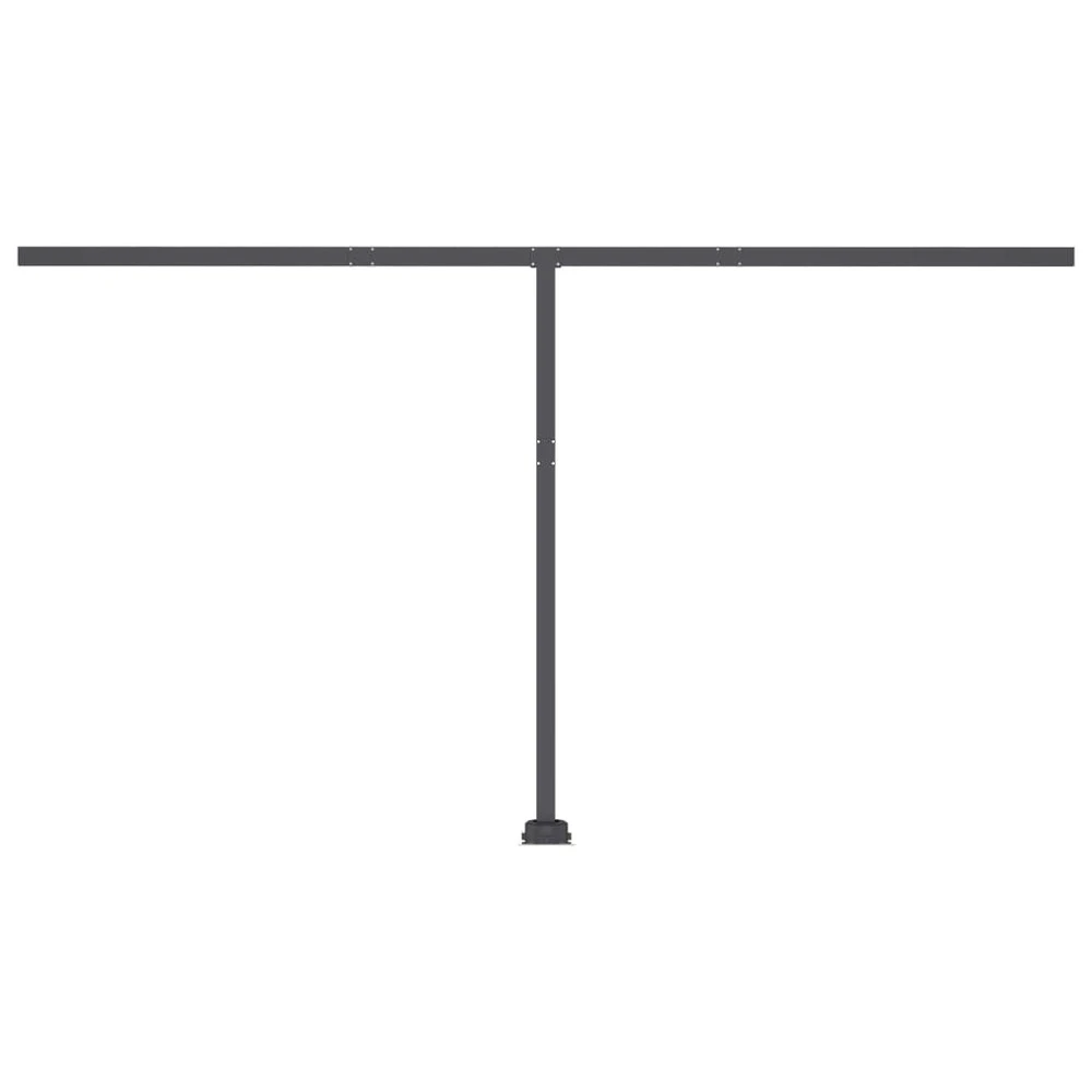 VIDAXL Auvent Automatique Sur Pied 450x300 Cm Jaune/blanc 9 VIDAXL Auvent Automatique Sur Pied 450x300 Cm Jaune/blanc – Image 7