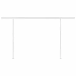 VIDAXL Auvent Manuel Rétractable Avec Led 4x3,5 M Orange Et Marron -VIDAXL || SuperFish || Konstsmide Soldes Boutique 645a95cd9fd6c0.30627620