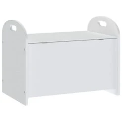 VIDAXL Banc De Rangement Pour Enfants Blanc 62x40x46,5 Cm Mdf -VIDAXL || SuperFish || Konstsmide Soldes Boutique 645a96bb836f18.30073644