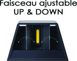 Applique Solaire - Faisceau Up&down Ajustable Panneau Solaire - Blanc Chaud 3000°k 150lm - Bf Light -VIDAXL || SuperFish || Konstsmide Soldes Boutique 645b8d0c250327.81403181