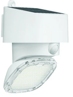 Applique Solaire Blanche Eclairage Pivotant à 180°