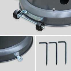 Chauffage D'extérieur Gaz 12.5kw - Finland - Parasol Chauffant Gris. Réglable. Porte En Façade Et Roulettes 15 Chauffage D'extérieur Gaz 12.5kw - Finland - Parasol Chauffant Gris. Réglable. Porte En Façade Et Roulettes -VIDAXL || SuperFish || Konstsmide Soldes Boutique 645b907eb42bf1.98988397