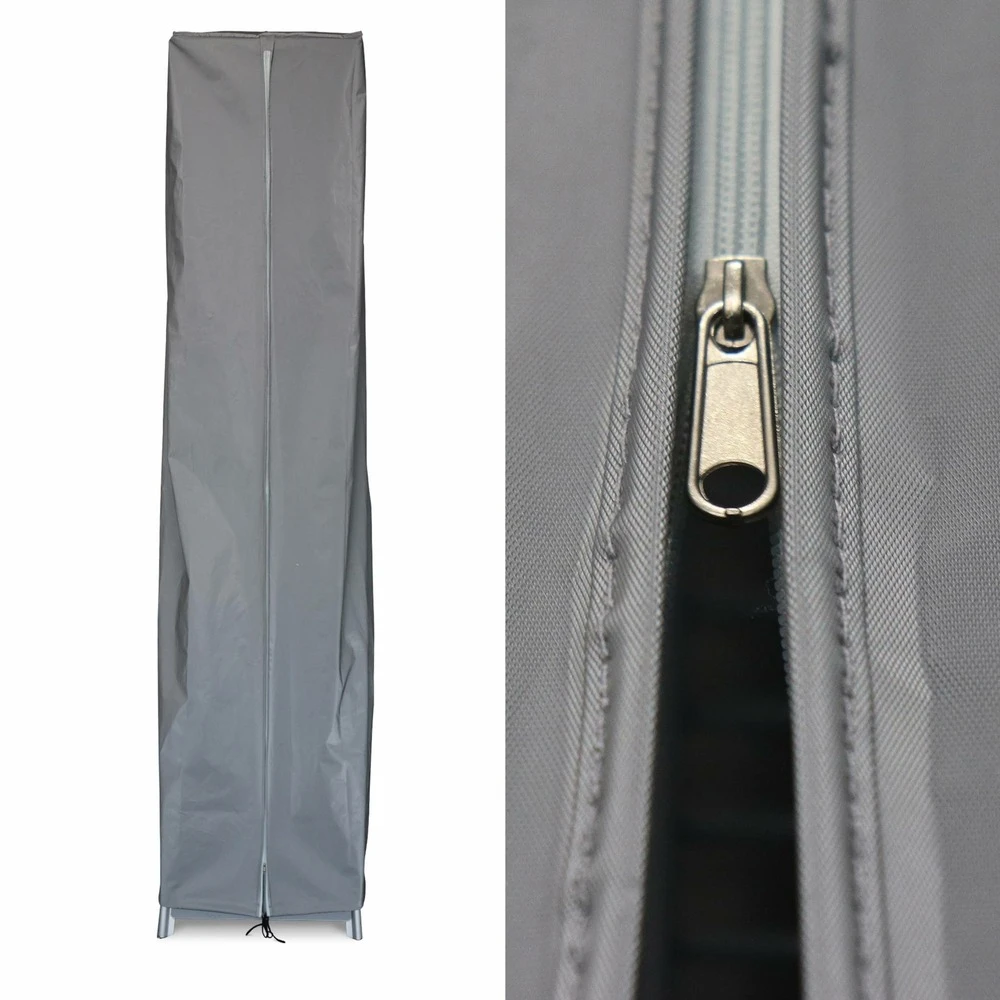 Chauffage D'extérieur - Sweden - Parasol Chauffant Gaz Pyramide. Design. Véritable Flamme. Roulettes + Housse De Protection Incluses 7 Chauffage D'extérieur - Sweden - Parasol Chauffant Gaz Pyramide. Design. Véritable Flamme. Roulettes + Housse De Protection Incluses – Image 5