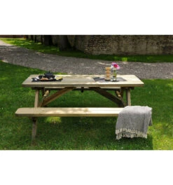 Robuste - Table Pique-nique - L. 180 Cm -VIDAXL || SuperFish || Konstsmide Soldes Boutique 645b91e0beaf14.40200202