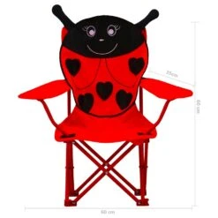 VIDAXL Chaises De Jardin Pour Enfants 2 Pcs Rouge Tissu -VIDAXL || SuperFish || Konstsmide Soldes Boutique 645c3ac6389130.96157846