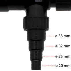 Stérilisateur Clarificateur De Bassin 40 W Avec Lampe Uv-c 36 W -VIDAXL || SuperFish || Konstsmide Soldes Boutique 645e2e854ec499.25490698