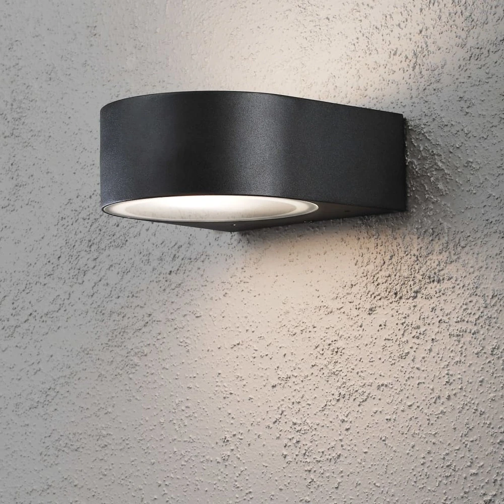 Konstsmide Applique Murale Teramo Noir Mat 5 Konstsmide Applique Murale Teramo Noir Mat – Image 3