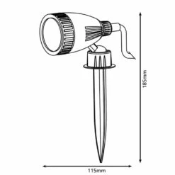 EGLO Projecteur à Led D'extérieur Nema 1 3 W Noir 93384 -VIDAXL || SuperFish || Konstsmide Soldes Boutique 645e86f30bd892.67102302