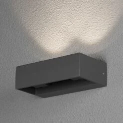 Konstsmide Applique Murale à Led Monza 2x6w Gris Foncé -VIDAXL || SuperFish || Konstsmide Soldes Boutique 645e8701dd7447.76943885