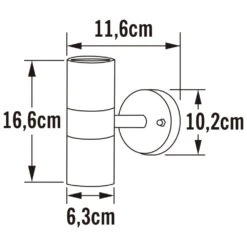 Konstsmide Applique Murale Modena En Bas Et En Haut Noir Mat -VIDAXL || SuperFish || Konstsmide Soldes Boutique 645e870eecabb3.08618242