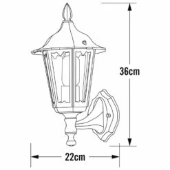 Konstsmide Applique Murale Firenze En Haut Noir Mat -VIDAXL || SuperFish || Konstsmide Soldes Boutique 645e8734a42042.06930585