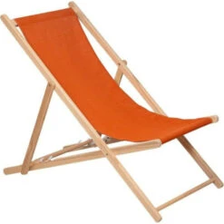 Transat - Chilienne En Bois Coloris Paprika - Tissu Traité Déperlant -VIDAXL || SuperFish || Konstsmide Soldes Boutique 645ecef71a47c5.39675856
