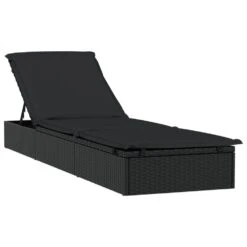 VIDAXL Transat Avec Table Noir Résine Tressée -VIDAXL || SuperFish || Konstsmide Soldes Boutique 645eceff661902.54012609
