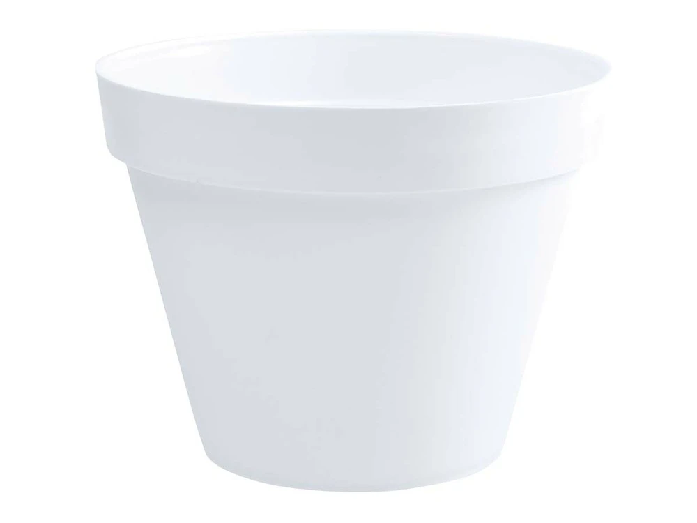 EDA Pot De Fleur Rond Toscane ø 60 X H.47 Cm - Blanc 3 EDA Pot De Fleur Rond Toscane ø 60 X H.47 Cm - Blanc