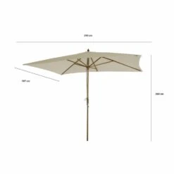Parasol Droit Hoani En Bambou Contreplaqué Et Tissu Beige Clair -VIDAXL || SuperFish || Konstsmide Soldes Boutique 646229b3ee0e07.62849901